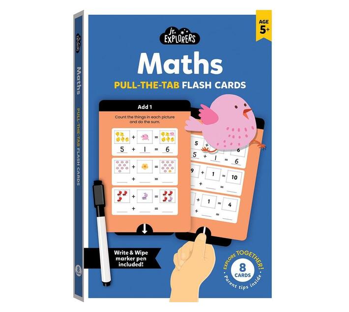 Junior Explorers : Maths Pull-the-Tab Flash Cards (Cards)
