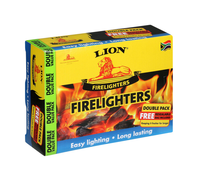 Lion Firelighters (12 x 2's)