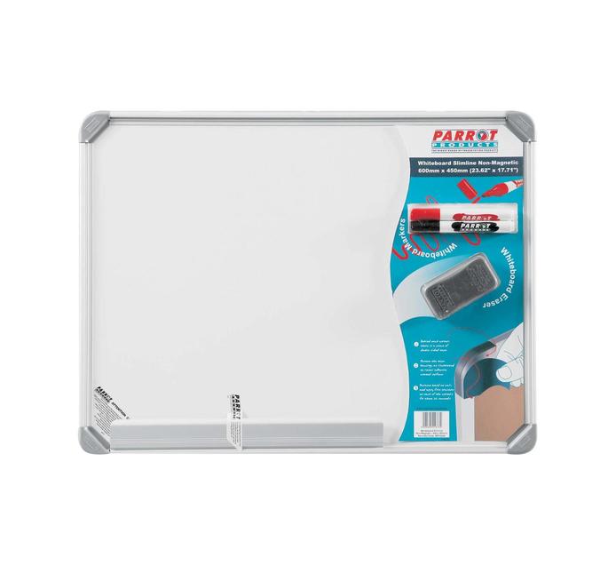 Parrot 600 x 450 mm Slimline Whiteboard Makro