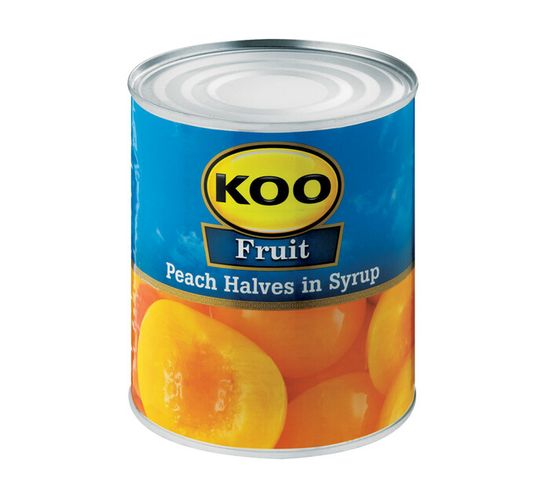 KOO Peach Halves (6 x 825g)