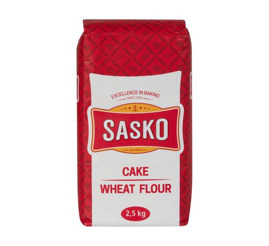 Sasko Cake Wheat Flour (4 x 2.5kg)