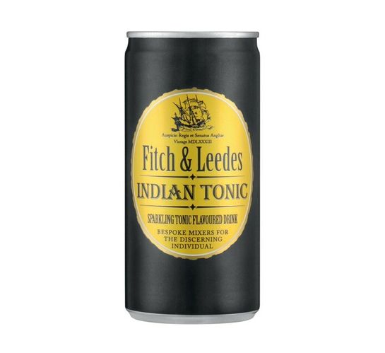 Fitch & Leedes Indian Tonic Can (6 x 200ml)
