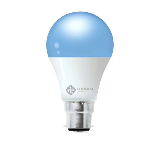 Connex Connect Smart Tech 6 W LED Bulb, RGBW, A60 Bayonet 