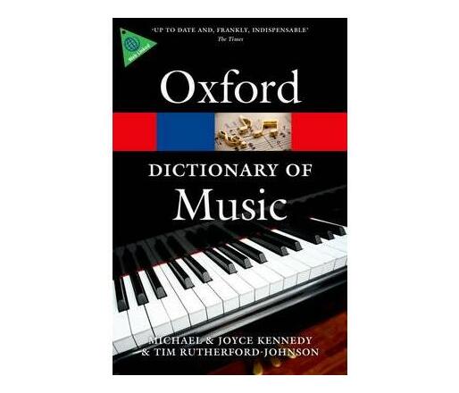 The Oxford Dictionary of Music (Paperback / softback)