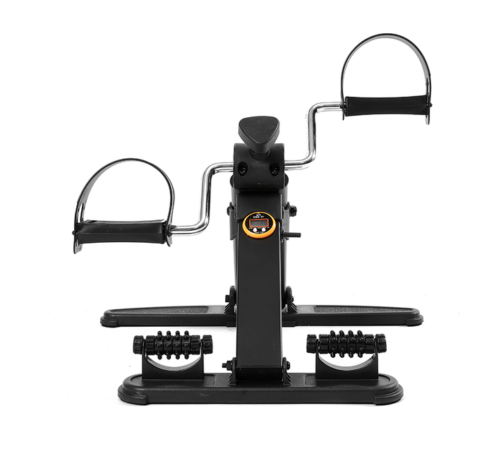 Zoolpro Pedal Exercise Bike with Display Monitor Foot Massager Black