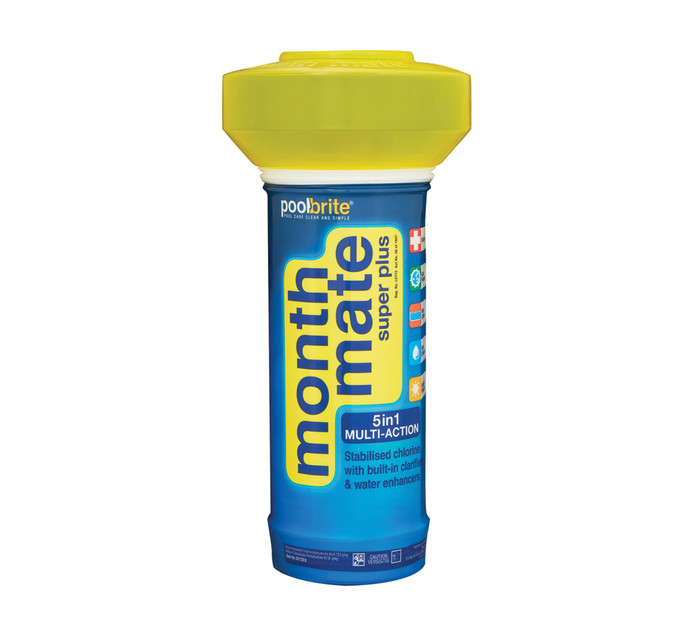 Pool Brite 1.5 kg Month Mate Super Plus Pool Floater Makro
