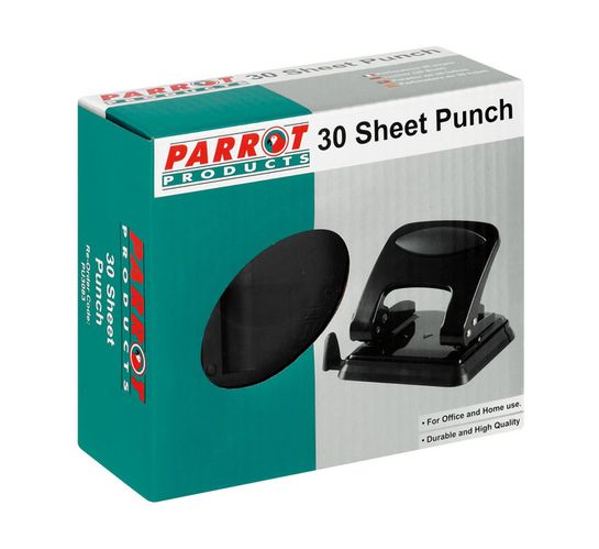 Parrot Steel Punch Black 30 Sheets 