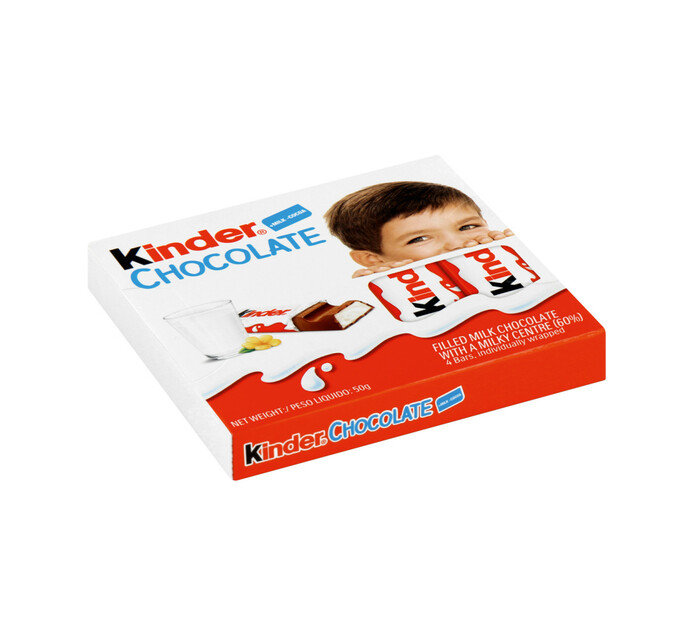 Ferrero Kinder T4 Chocolate Bars (1 x 50g) Makro