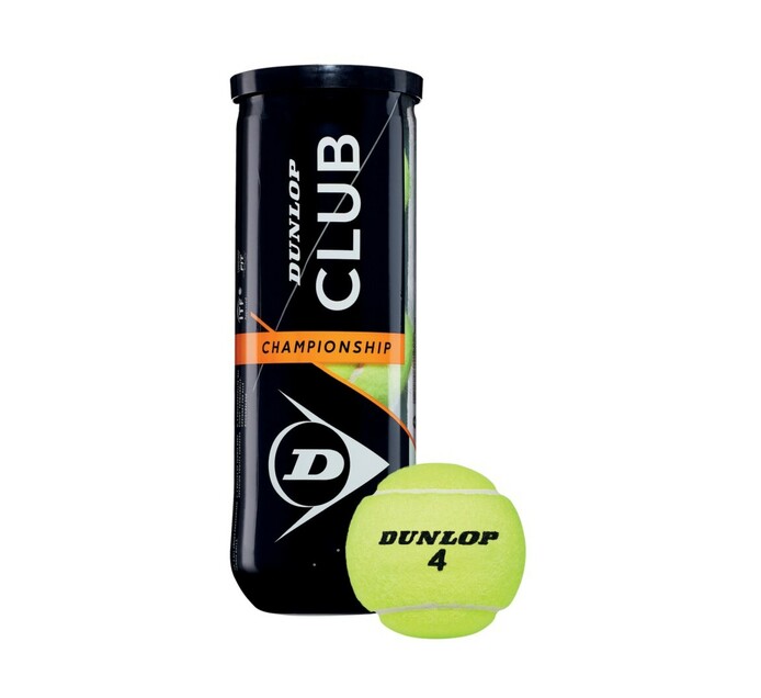 Dunlop 3Ball Club Championship Tennis Ball Tin Makro