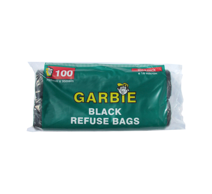 Garbie Refuse Bags Roll (1 x 100's) Powders Auto Detergent For