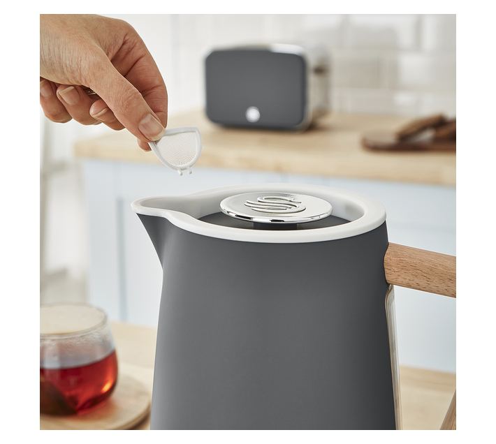 Swan 1,7 Litre Nordic Slate Grey Cordless Kettle Makro