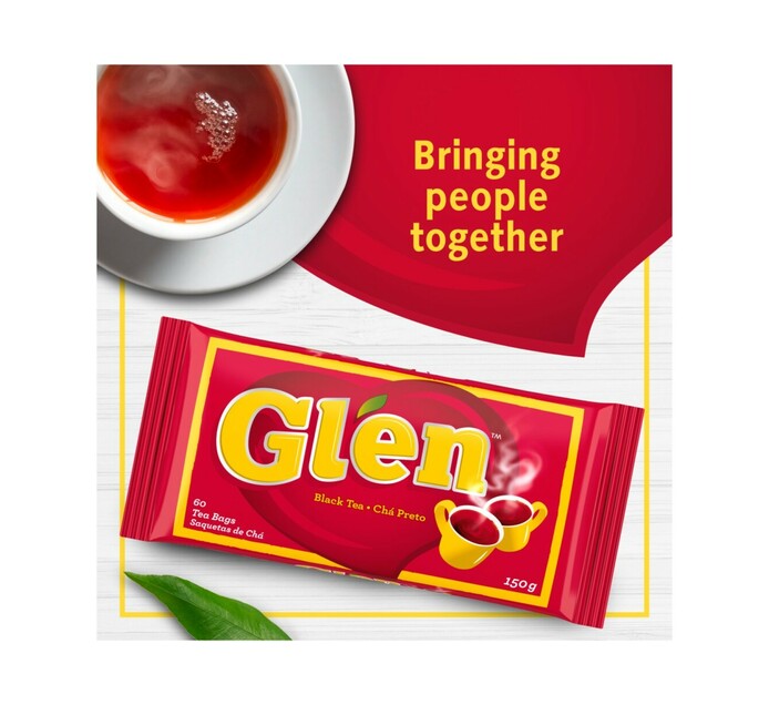 Glen Tagless Black Tea Bag Pouch (6 x 60's) Makro