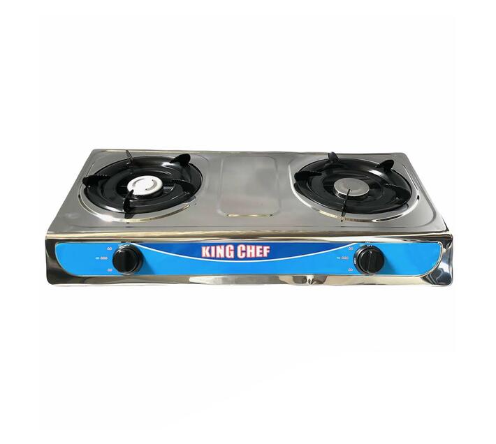 King Chef 2 Burner Stainless Steel Gas Stove Makro