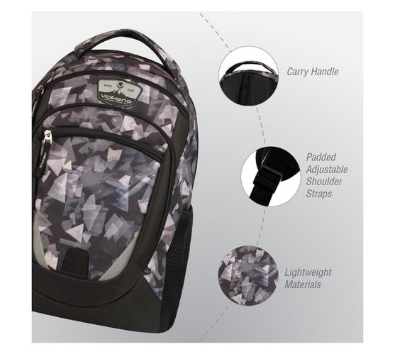"Volkano Backpack - Champ Series, Shattered Geo Edition"