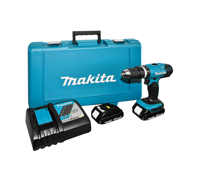 MAKITA 18 V LithiumIon Cordless Impact Drill KIt Cordless Powertools