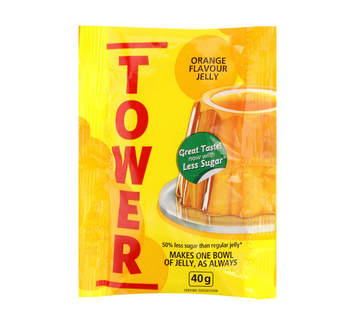 Tower Jelly Sachets Assorted (144 x 40g) Makro