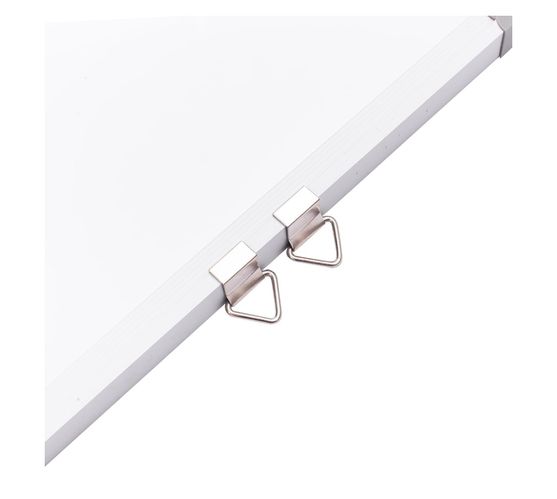 Deli Stationery White Board- Silver 900×1200Mm