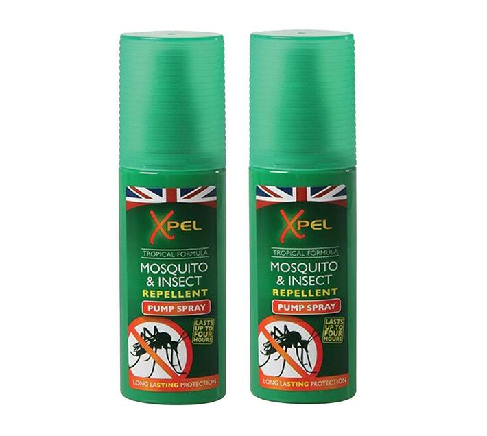 Xpel Mosquito & Insect Repellent 70ml Pump Spray (2 Pack) Makro