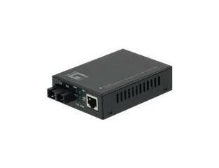 LevelOne GVT-2001 - fibre media converter - 10Mb LAN, 100Mb LAN, GigE