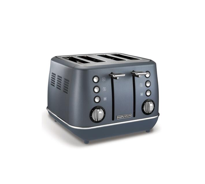 Morphy Richards 4 Slice Toaster Blue 1800W "Evoke" Toasters