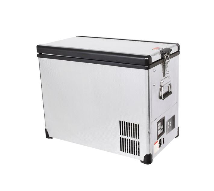40L Stainless Steel Dual Fridge/Freezer AC/DC SMDZTR42D Makro