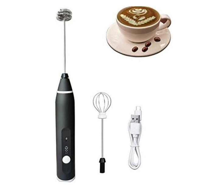 2in1 USB rechargeable Milk frother Makro