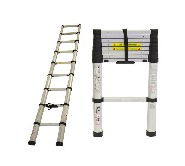 Telescopic ladder 3.2m Makro