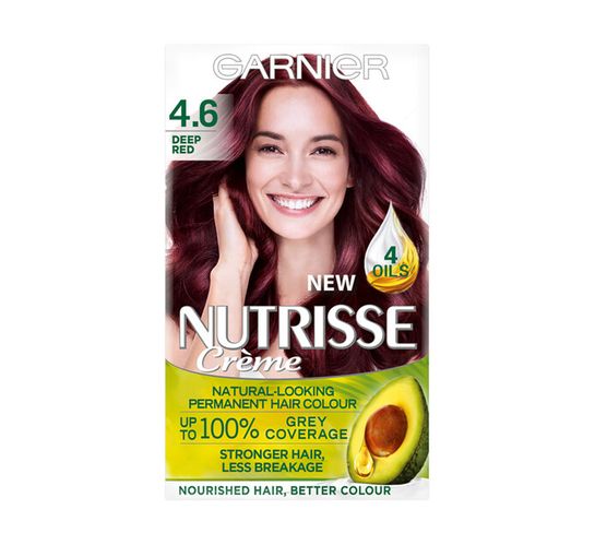 Garnier Nutrisse Hair Colour 4.6 Deep Red (1 x 1's)