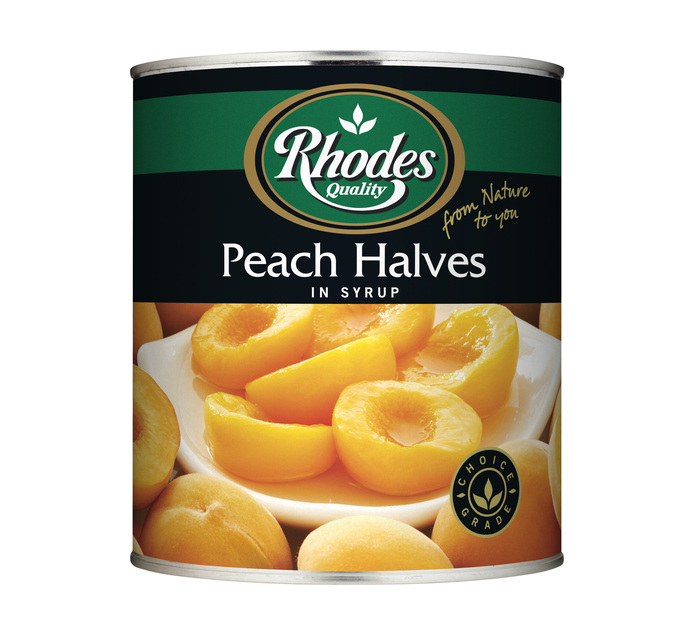Rhodes Peaches in Syrup Halves (1 x 3.06kg)