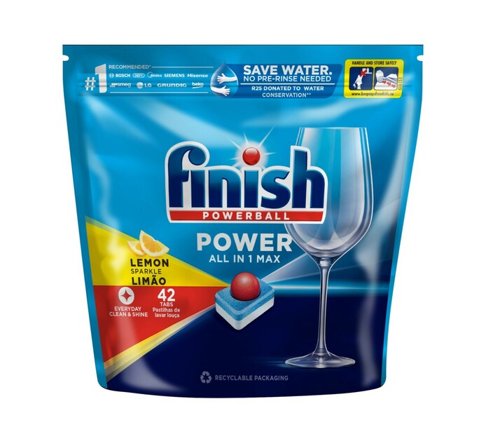 Finish offer dishwasher tablets, and additives that work in your