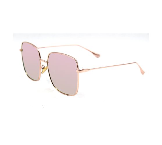 Kagiva`s Stainless Steel Polorized Women Sunglasses - Pink
