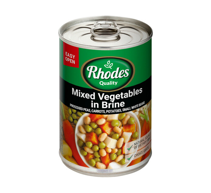 Rhodes Mixed Vegetable in Brine (1 x 410g) Makro