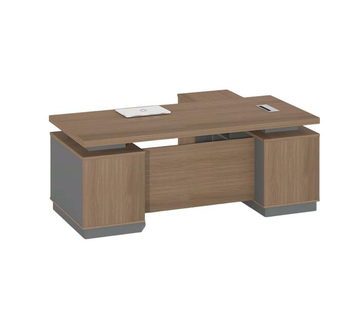 GOF Furniture Proto Office Desk, Walnut Makro