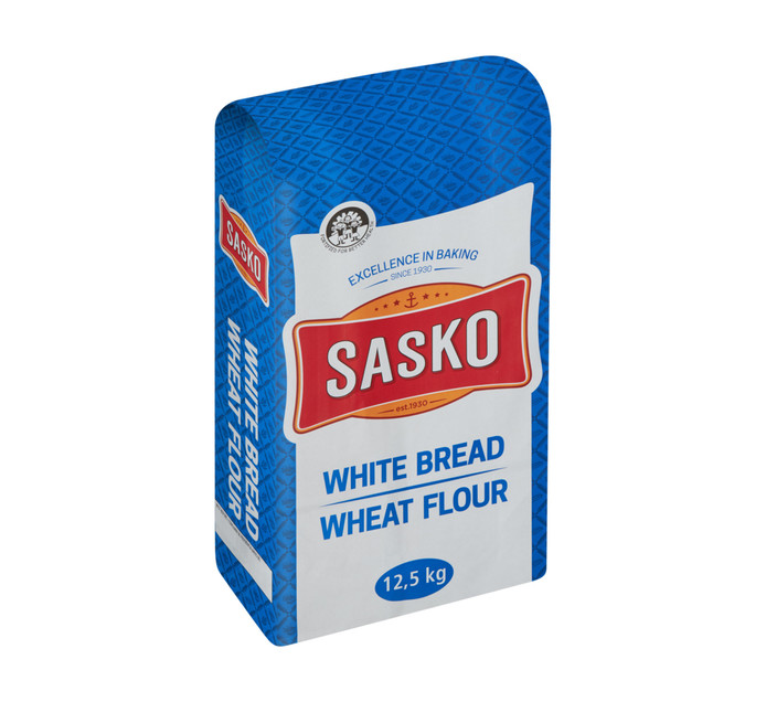 SASKO WHITE BREAD FLOUR 12.5KG Makro