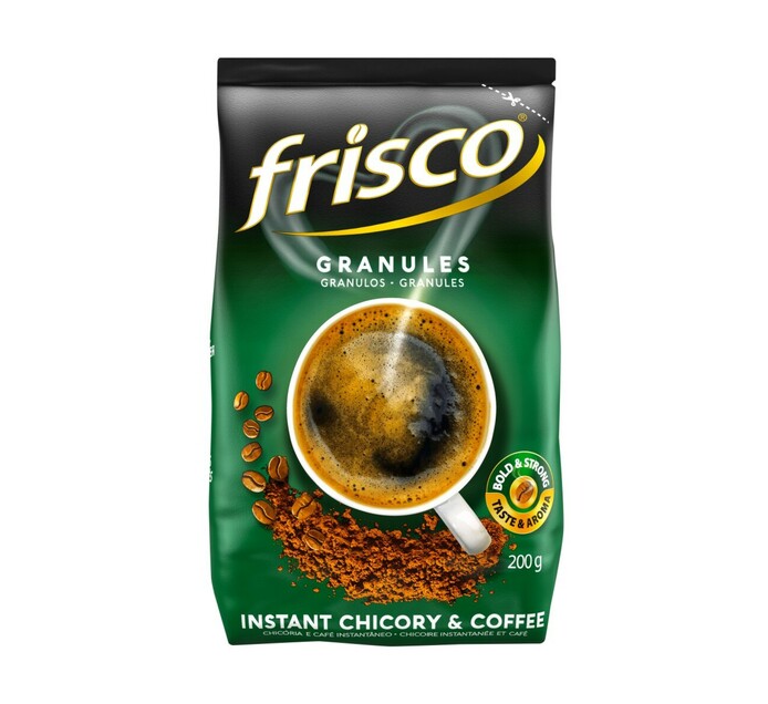 FRISCO INST COFFEE GUSSET 200G, GRANULES Makro