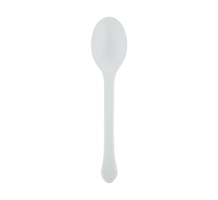 ARO Tea Spoons Plastic White (1 x 500's) Makro