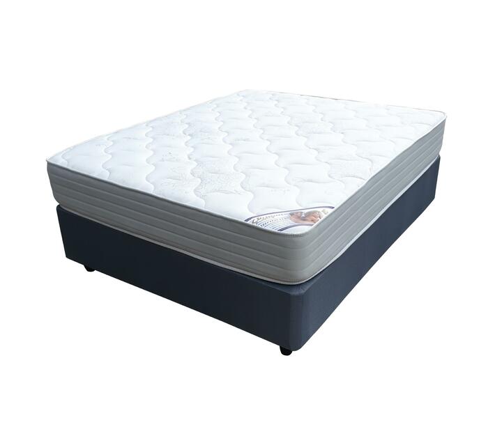 Snooze Three Quarter Mattress & Base Bed 107cm Makro