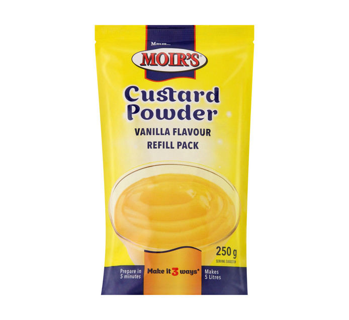 Moirs Custard Powder Refill (1 x 250g) Custard Custard Custard