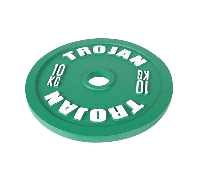 Trojan 10kg Olympic Weight Plate Makro