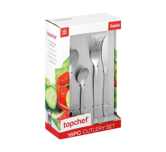 Top Chef 16 Pack Top Chef Eloff Cutlery Set 