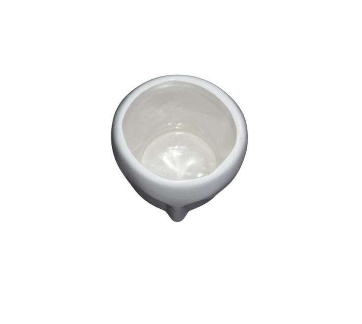 Vase Ceramic 30X15X12cm Portrait Face Man White - Decor Essentials