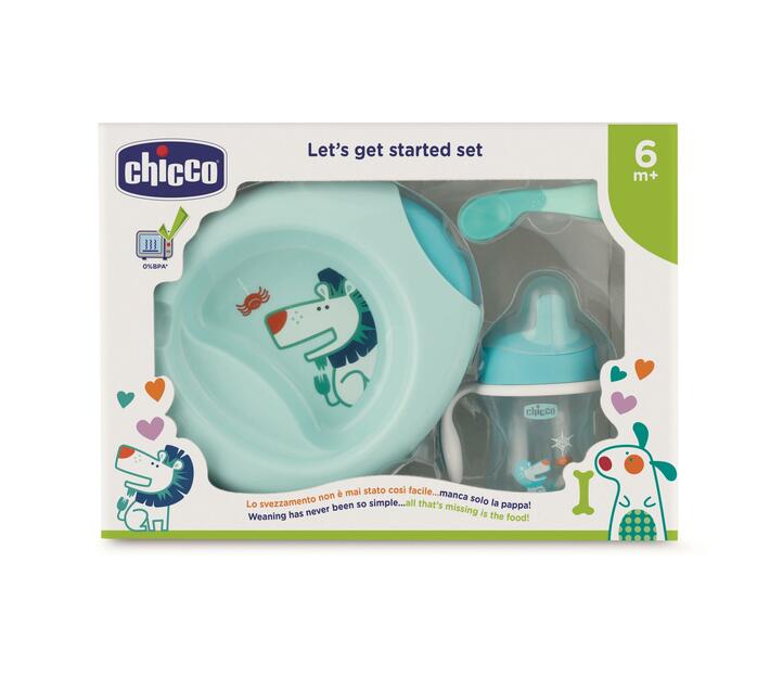 Chicco Weaning Set – 6 Month - Boy Blue