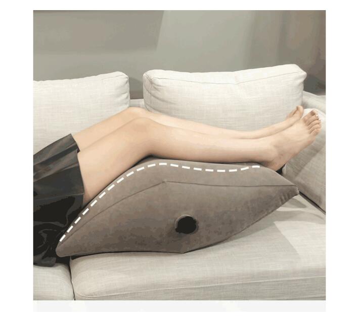 Iconix Inflatable Leg Elevation Pillow with carry bag air pump Makro