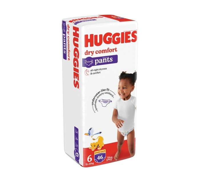Huggies Nappies Size 6 46's (1Pack) Makro