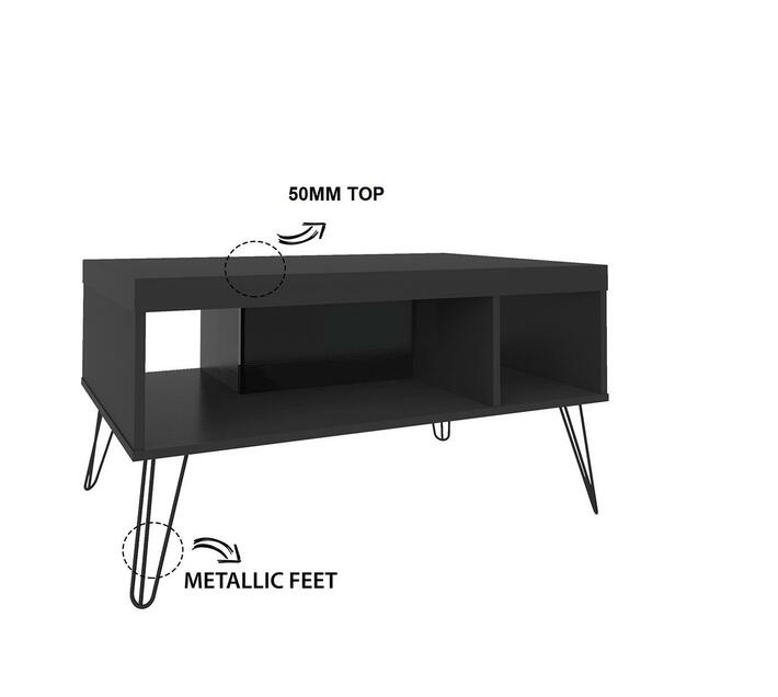 Estrella Coffee Table Black Makro