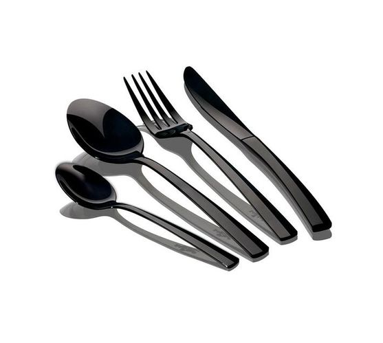 Berlinger Haus 24-Piece Cutlery Set - Mirror Black