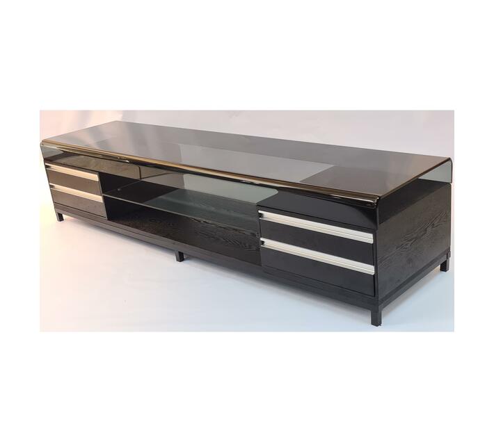 Tokyo Glass And Wood Plasma Stand Makro