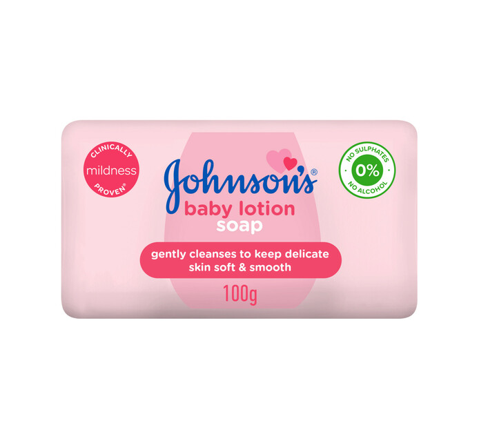Johnsons Baby Soap Lotion (12 x 100g) Baby Body Wash Baby