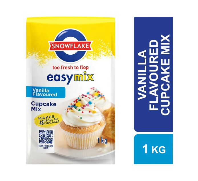 Snowflake Easymix Cupcakes (1 x 1kg) Makro