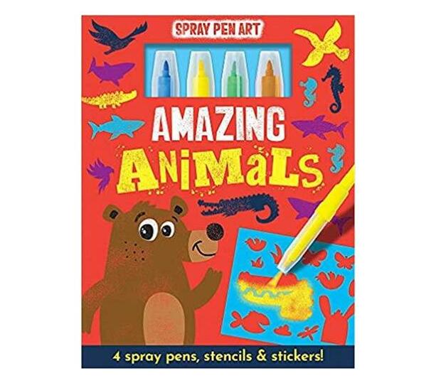 Amazing Animals Spray Pen Art Makro